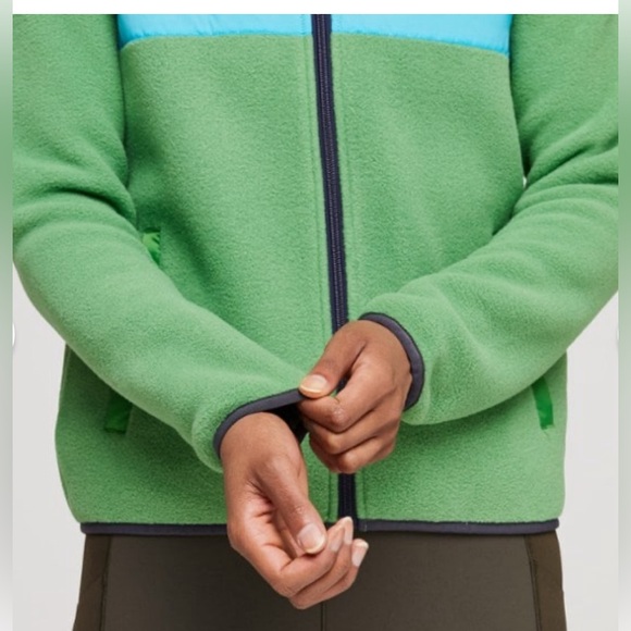 Cotopaxi Green and Blue fleece Jacket - Picture 6 of 10